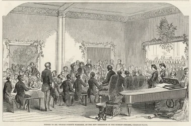 Dinner to Mr Thomas Cubitt