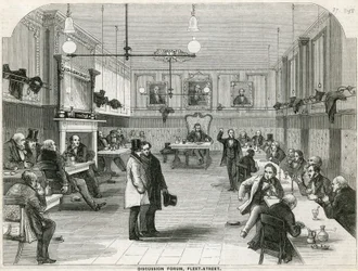 Discussion Forum, Fleet Street, London
