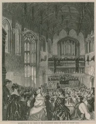 Distribution of the Government School of Design at Crosby Hall