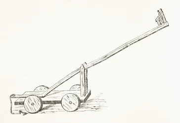Ducking Stool Used in the 15th Century, from 