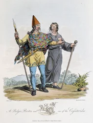 Dutchman and warrior - in “Celts and Goths, customs of the inhabitants of the British Isles of the early 6th century and of the Gothic nations of the west coast of the Baltic”, by S. R. Meyrick and Ch. Smith