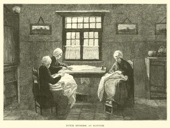Dutch Interior at Katwijk