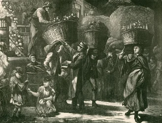 Early morning in Covent Garden Market, London