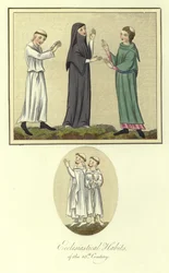 Ecclesiastical Habits of the 13th Century