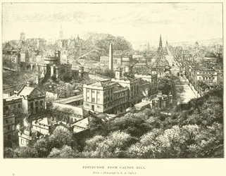 Edinburgh, from Calton Hill