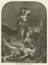 Edith finding the body of Harold