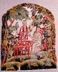 Embroidered Chair, c.1700