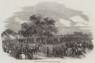 Encampment on the Plain of Satory, near Versailles