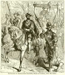 Entrance of Alexander Farnese, Duke of Parma, into Brussels