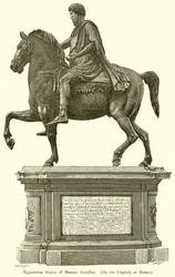 Equestrian Statue of Marcus Aurelius (On the Capitol, at Rome)