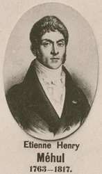 Etienne Henry Mehul (engraving)