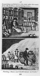 Examining and dressing the ware, 1827