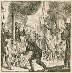 Execution of Bishops Ridley and Latimer, Oxford