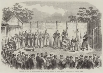 Execution of Two of the Murderers of the British Officers in Japan