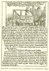 Execution of William Laud, Archbishop of Canterbury (1645)