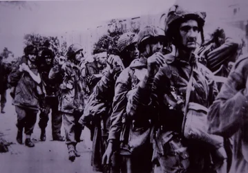 Exhausted British Paratroopers Taken Prisoner by the Germans, Battle of Arnhem