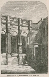 Exterior of Clothworkers Hall, Mincing Lane, London