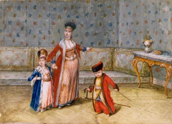 Fanariot Family, late 19th century