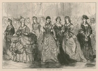Fancy Dress Ball at Marlborough House - Ladies