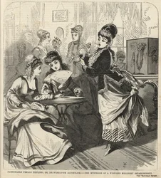 Fashionable Female Tippling; or, Drawing-Room Alcoholism