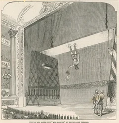 Feat of Mr Sands, the Air-Walker, at Drury Lane Theatre, London