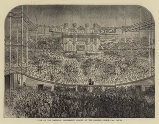 Fete of the National Temperance League at the Crystal Palace, 5000 Voices
