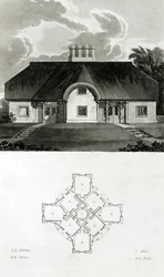 Four Cottages, 1818