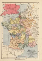 France, Norman to Tudor Period, Illustrating the French and English Wars