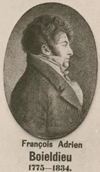 Francois Adrien Boieldieu (engraving)