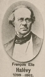 Francois Elie Halevy (engraving)