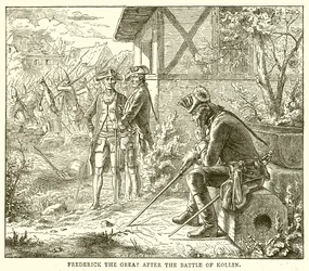 Frederick the Great after the Battle of Kollin
