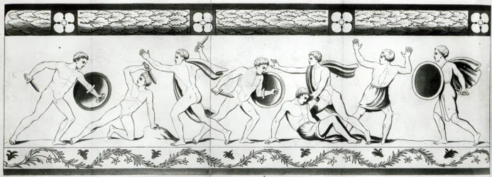 Frieze on the Pillar of the Grotta del Cardinale