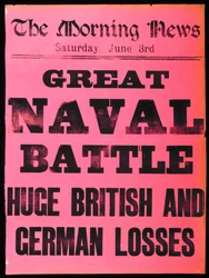 Front Page of The Morning News, 3rd June 1816
