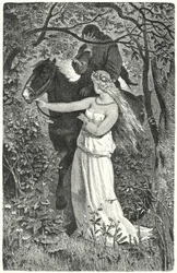 Frontispiece for Epics and Romances of the Middle Ages