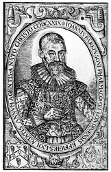 Frontispiece for Paradisi in Sole Paradisus Terrestris by John Parkinson, published 1629