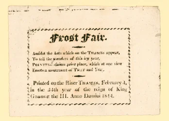 Frost Fair of 1814