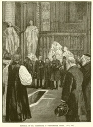 Funeral of Mr. Gladstone in Westminster Abbey