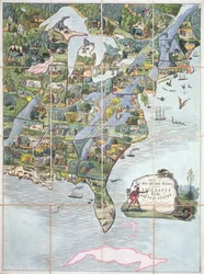Game of the Star-Spangled Banner or Emigrants to the United States