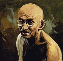 Gandhi was known as Mahatma, or Great Soul