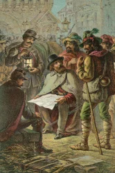 Garibaldi and the peasant Guides