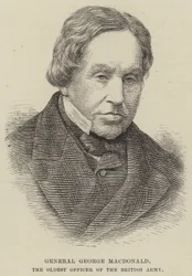 General George MacDonald, the Oldest Officer of the British Army