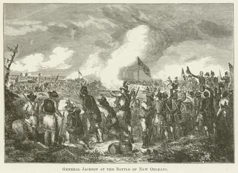 General Jackson at the Battle of New Orleans