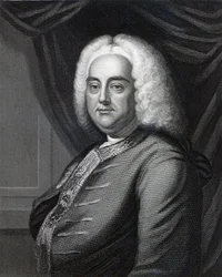 George Frederic Handel, Engraved by Thomson