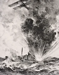 German Submarine Bombed and Sunk August 26 1915, from 