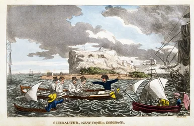 Gibraltar: Newcome in Disgrace (Plate from 