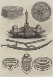 Gifts of the Princes of the Punjaub to the Prince and Princess of Wales