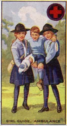 Girl Guide Ambulance Badge