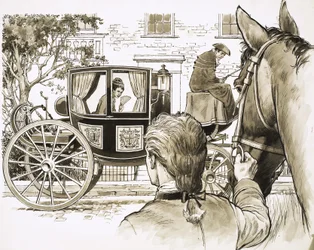 Girl in Carriage