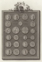 Gold and Silver Coins, Charles II