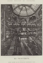 Grands Magasins de Nouveautés au Printemps